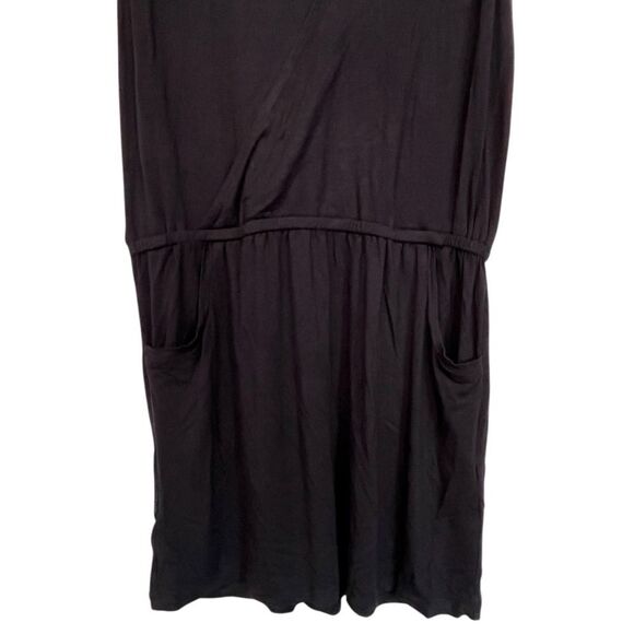NWT Calvin Klein | Surplice Racer-Back Tunic Swim Black S/M - Picture 9 of 10
